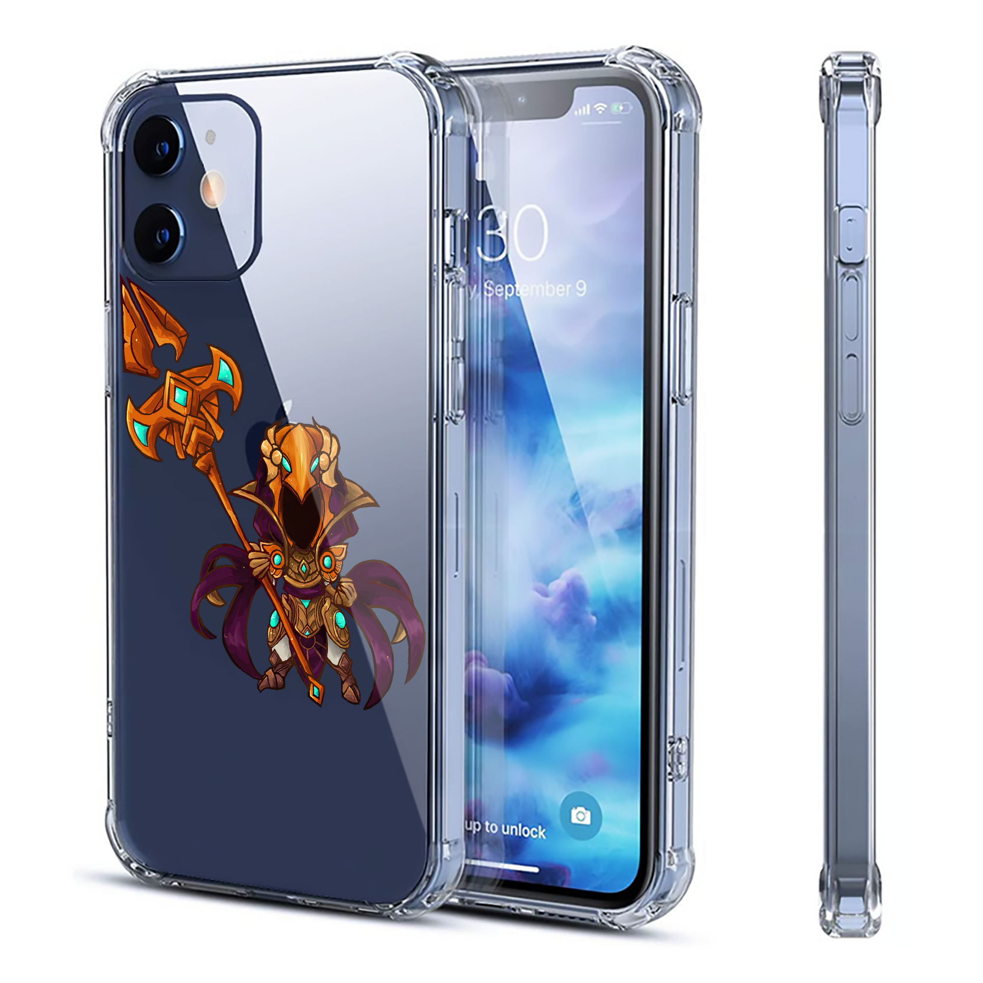 （画像用） リーグ・オブ・レジェンド League of Legends LOL 【iPhone 12シリーズ対応】透明スマホケース（クリアソフトケース）